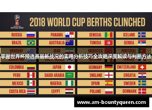 掌握世界杯预选赛最新战况的实用分析技巧全攻略深度解读与判断方法 掌握世界杯预选赛最新战况的实用分析技巧全攻略深度解读与判断方法